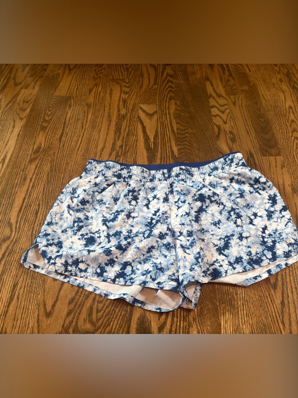 GAP Blue Tie-Dye Women’s Athletic Shorts